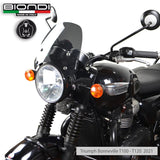 Biondi Cupolino Sport Fumè Scuro Triumph Bonneville T100 T120 2021+