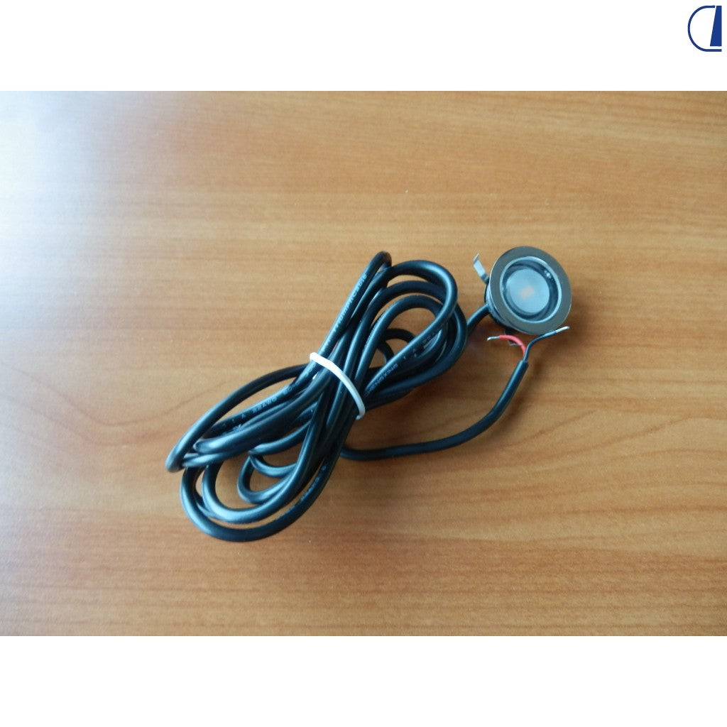 Minispot LED da incasso IP65 Ø 22 mm con cavo 3 m