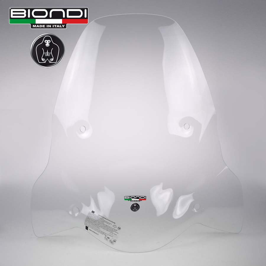 Biondi Parabrezza Club Trasparente Aprilia Leonardo 125/150/250/300 - Solo Schermo