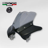 Biondi Metal Dark Cupolino Alluminio Anodizzato Nero con Plex Fumé
