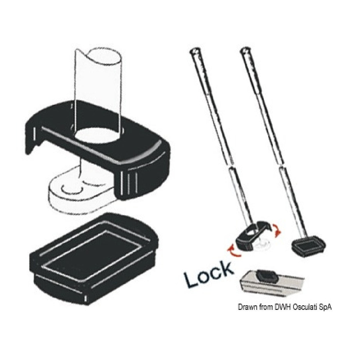 Osculati Giunto flessibile per stik 60.237.60