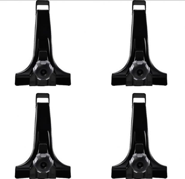 Thule 000952 Satz mit 4 20cm Dachrinnenfüßen für SquareBar Dachträger