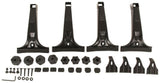 Thule 000953 Juego de 4 pies de canalón de 28 cm para portaequipajes SquareBar