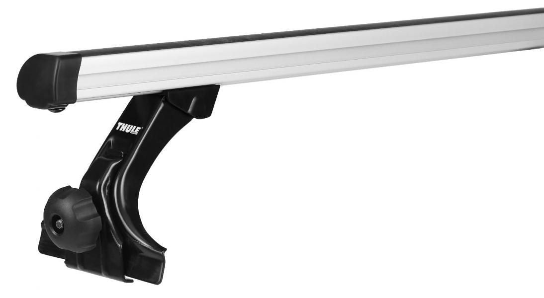 Thule 009512 Juego de 4 pies de canalón de 15 cm para portaequipajes WingBar/AeroBar/SlideBar/Heavy-Duty