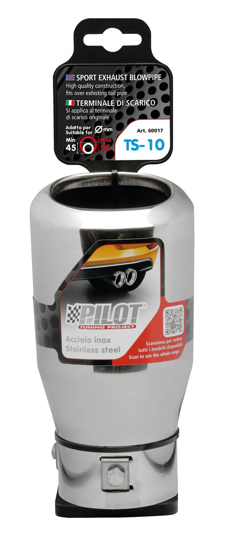Pilot Terminale di scarico auto Taglio Diritto TS-10