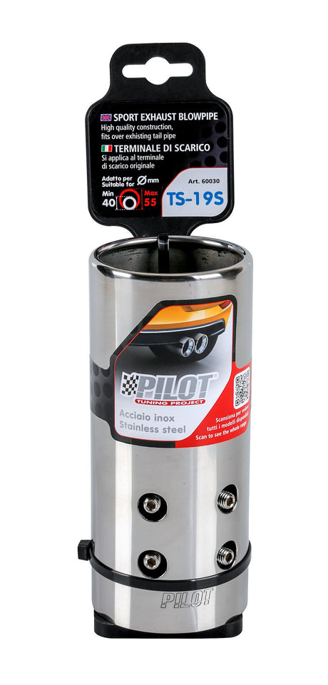 Pilot Terminale di scarico auto Taglio Diritto TS-19 S