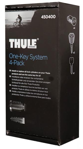 Thule 450400 Juego de 4 cerraduras One Key System