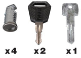 Thule 450400 Juego de 4 cerraduras One Key System