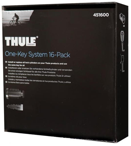 Thule 451600 Set mit 16 One Key System Schlössern