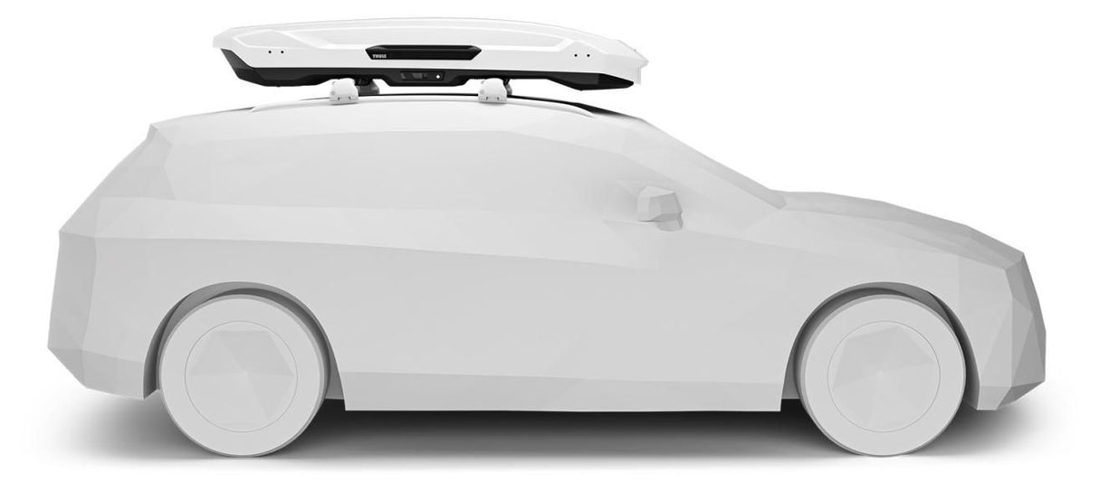 Cofre de techo Thule MOTION 3 XL LOW Blanco