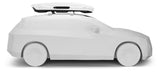 Cofre de techo Thule MOTION 3 XL LOW Blanco