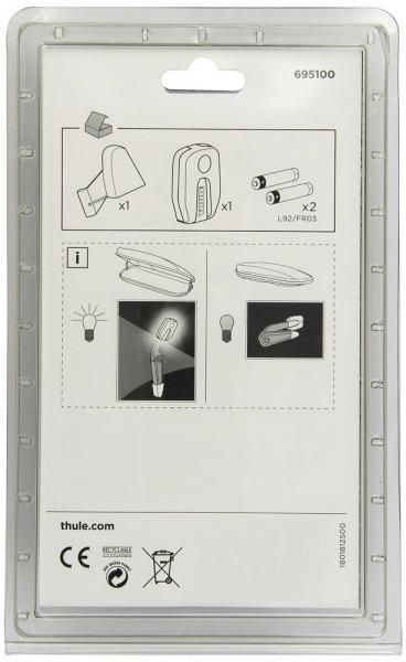 Thule 695100 Luz interior para cofres de techo