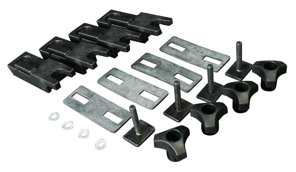 Thule 697104 Adattatori fissaggio box su canaline a T 20x27 mm