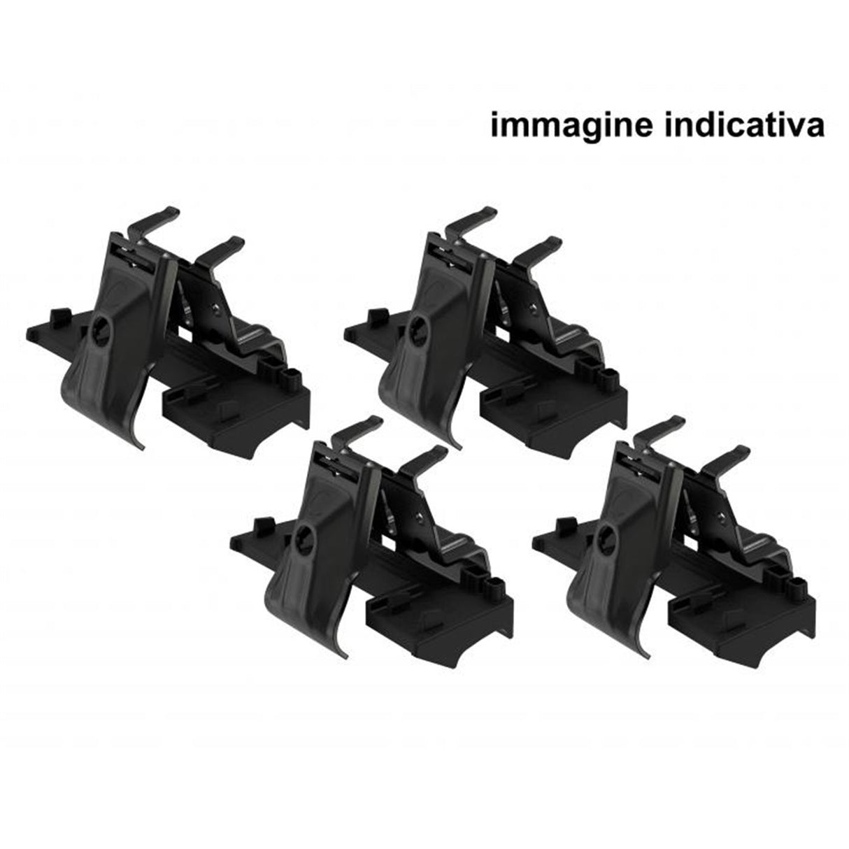 Thule Evo bündiges Schienenbefestigungsset 6019
