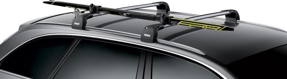 Thule SkiClick 1 Paar Dachgepäckträger für Skier