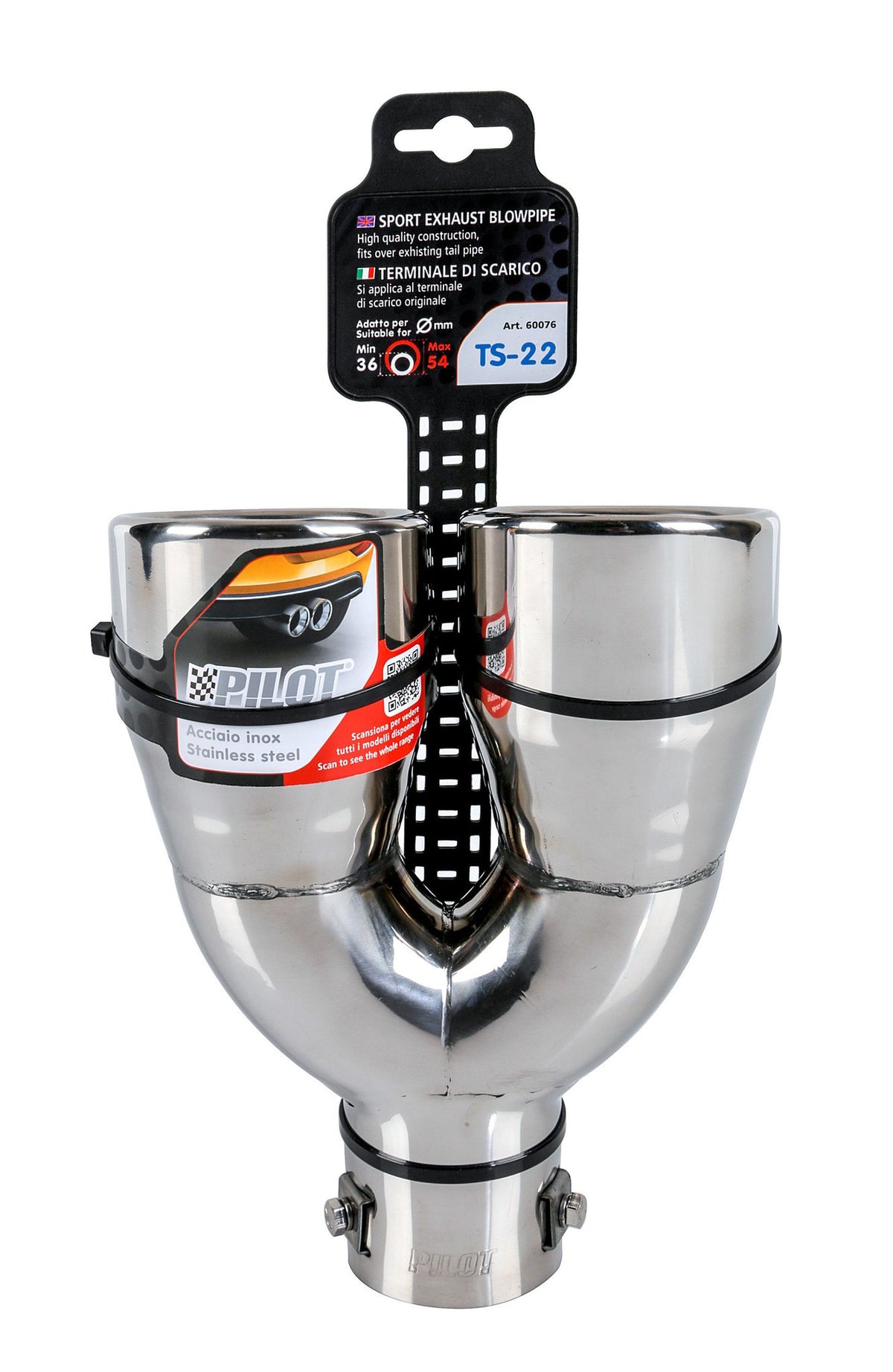Pilot Terminale di scarico auto Doppi TS-22