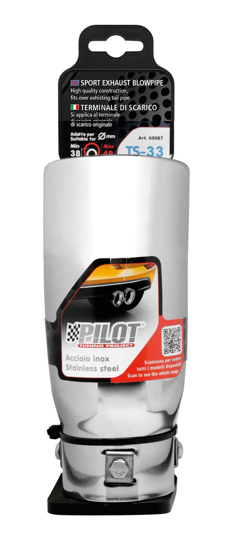 Pilot Terminale di scarico auto Gomito TS-33