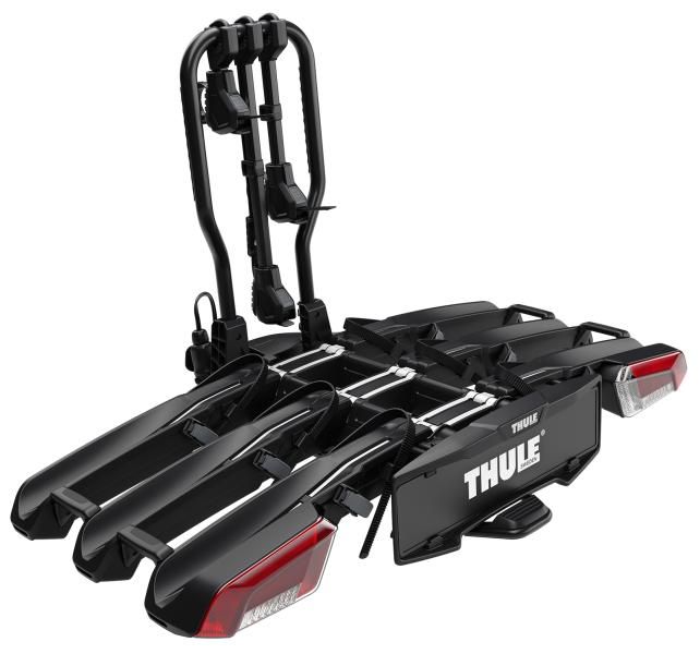 Thule Easyfold 3 Fahrradträger für Anhängerkupplung, 3 Fahrräder, 13-polig