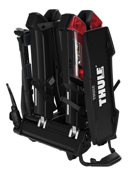 Portabicicletas para coche Thule EPOS 2 BIKE con bola de remolque de 13 pines 978100 - MATRÍCULA INCLUIDA (REPETIDOR)