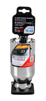 Pilot Terminale di scarico auto Taglio Diritto TS-48