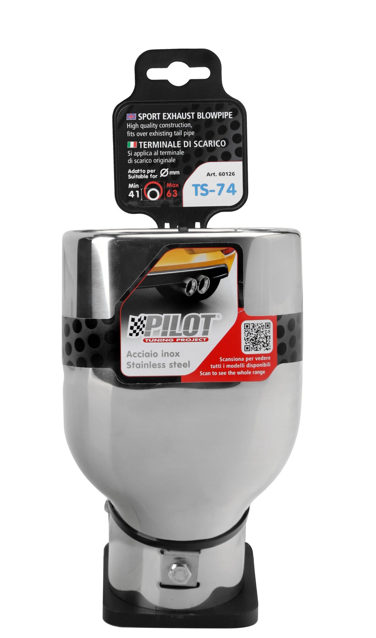 Pilot TS-74, terminale di scarico