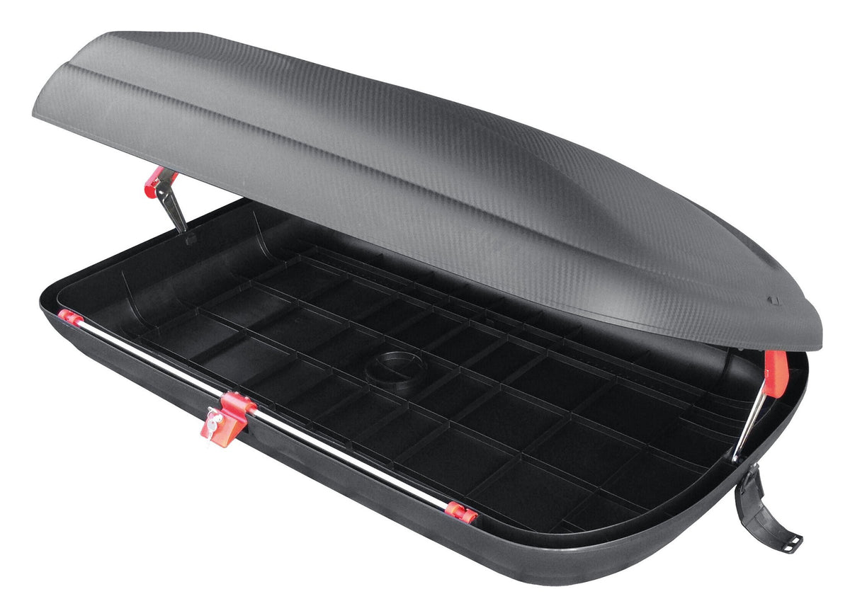 Lampa Grand-Prix, box tetto in polipropilene, 320 litri - Nero Carbon 60132