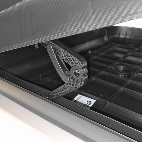 Lampa Grand-Prix, box tetto in polipropilene, 480 litri - Nero Carbon 60133