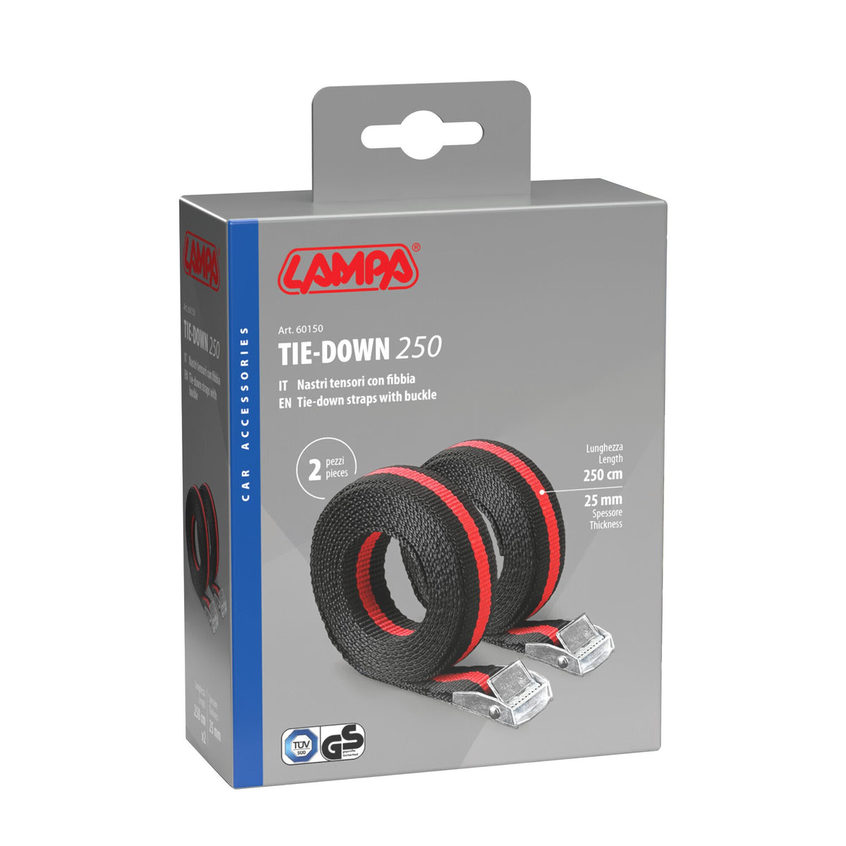 Lampa Set 2 nastri tensori - 250 cm 60150