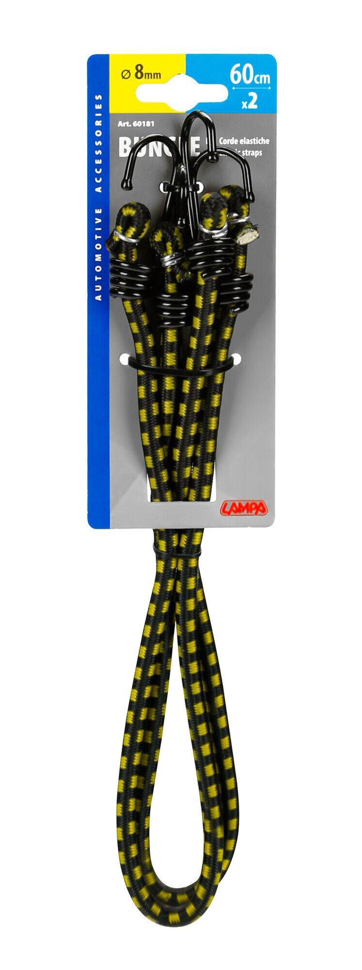 Lampa Elastische Schnüre Slim Ø 8 mm 2x60 cm