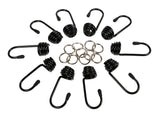 Set 10 ganci + morsetti - Ø 8 mm