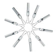 Lampa Set 10 terminali di chiusura con moschettone per corde -  8 mm 60254