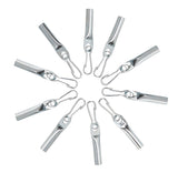 Lampa Set 10 terminali di chiusura con moschettone per corde -  8 mm 60254
