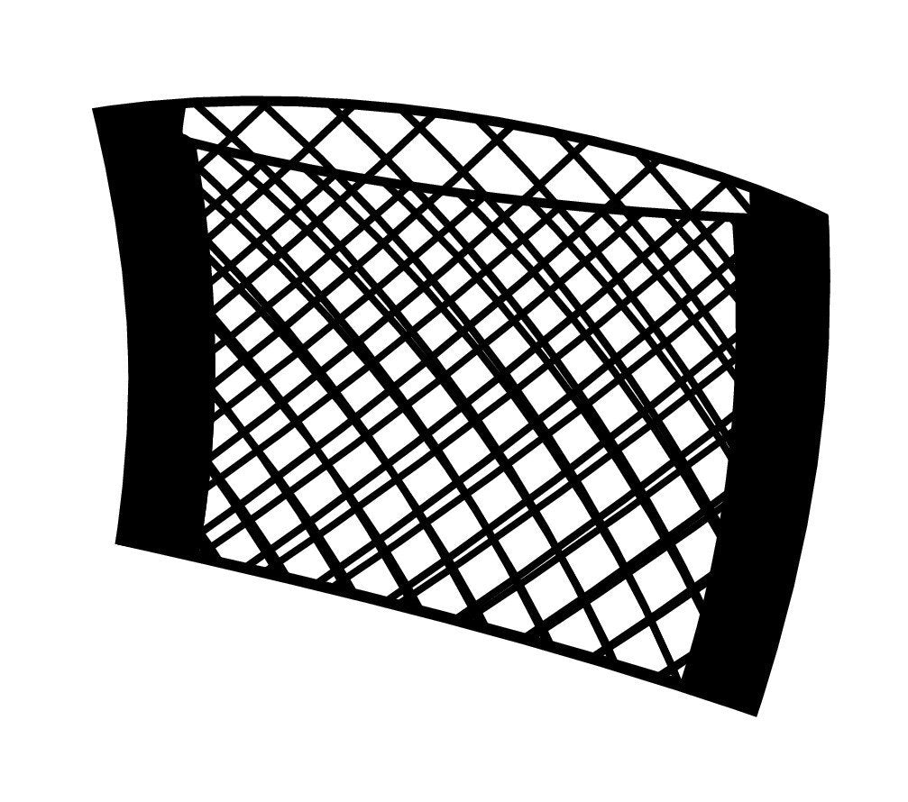 Lampa Net-System-6, tasca a rete elasticizzata - 40x25 cm 60267