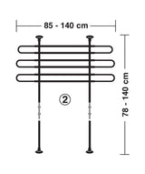 Lampa GRG-5, griglia divisoria telescopica a 3 elementi 60421