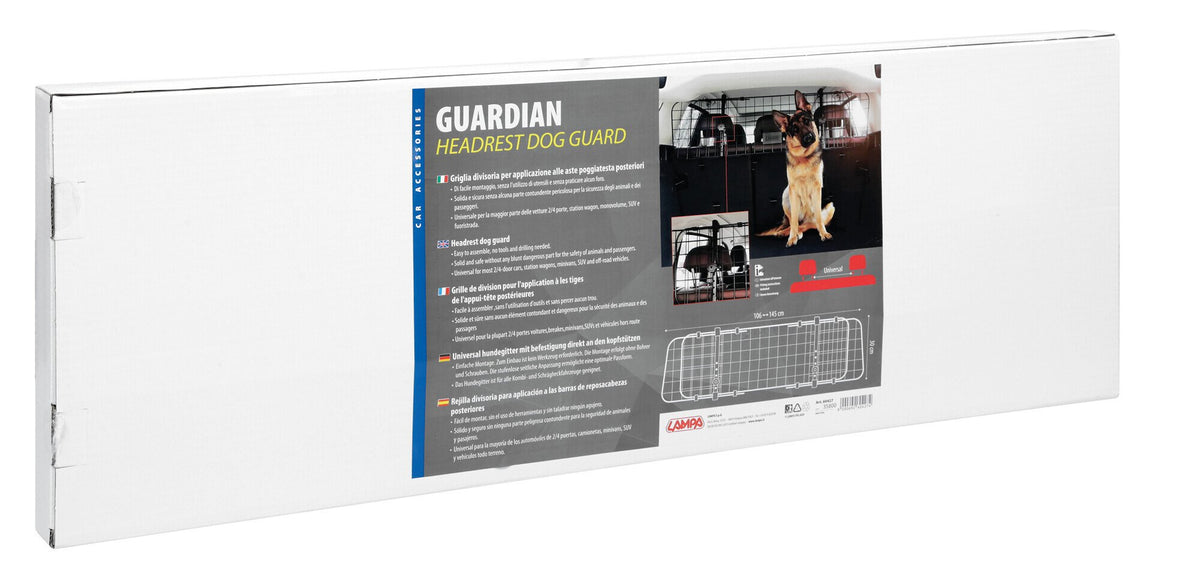 Lampa Guardian, griglia divisoria telescopica, applicazione poggiatesta 60427
