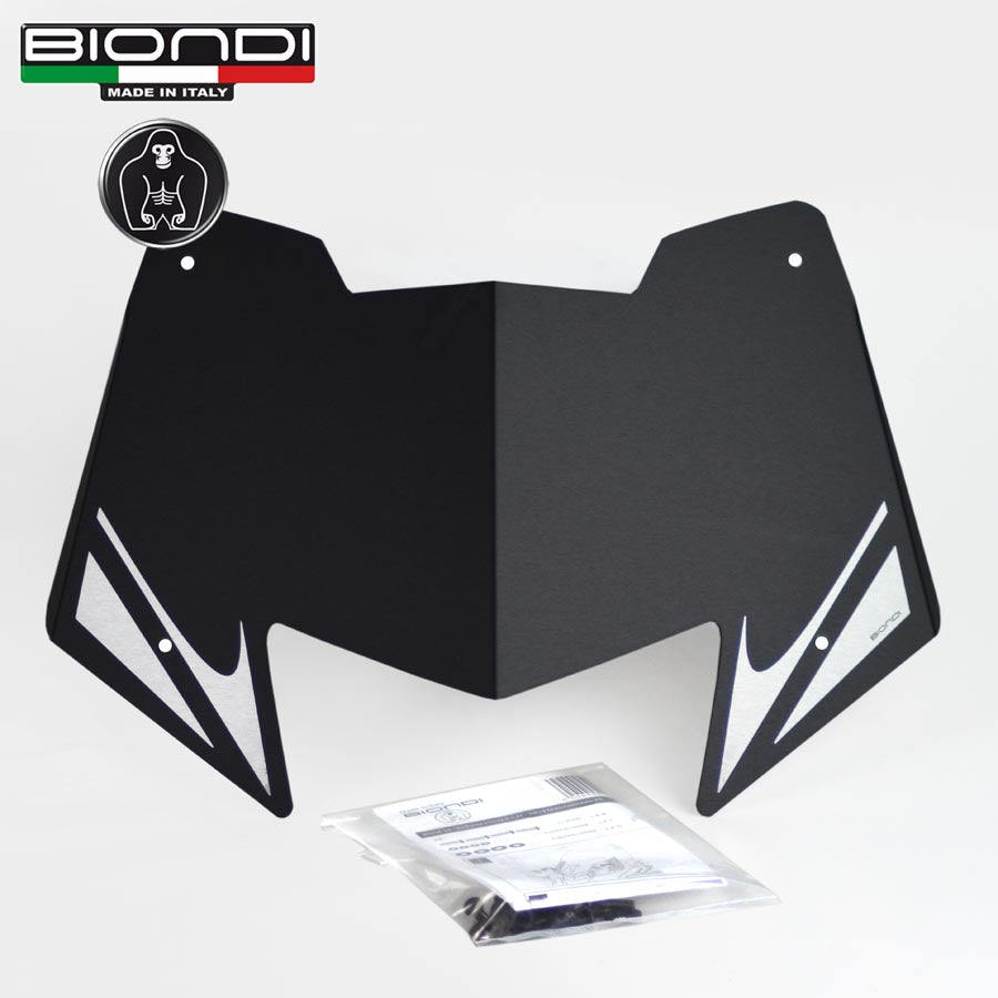 Biondi Wild Cupolino Alluminio Anodizzato Nero Opaco Yamaha T-Max 530 e 560