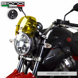 Biondi Cupolino Caffè Giallo Trasparente Moto Guzzi Breva 850/1100/1200 2005-2012