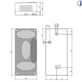 Di-Tec Fanale posteriore destro multifunzione con lampadine incluse