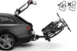 Portabicicletas Thule Easyfold Xt Fix4Bike para 2 bicicletas con bola de remolque de 13 pines