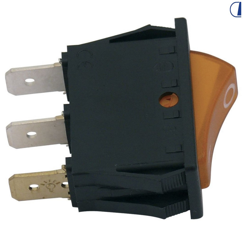 Dometic Interruttore luminoso arancio 220 V per frigorifero serie 4/5