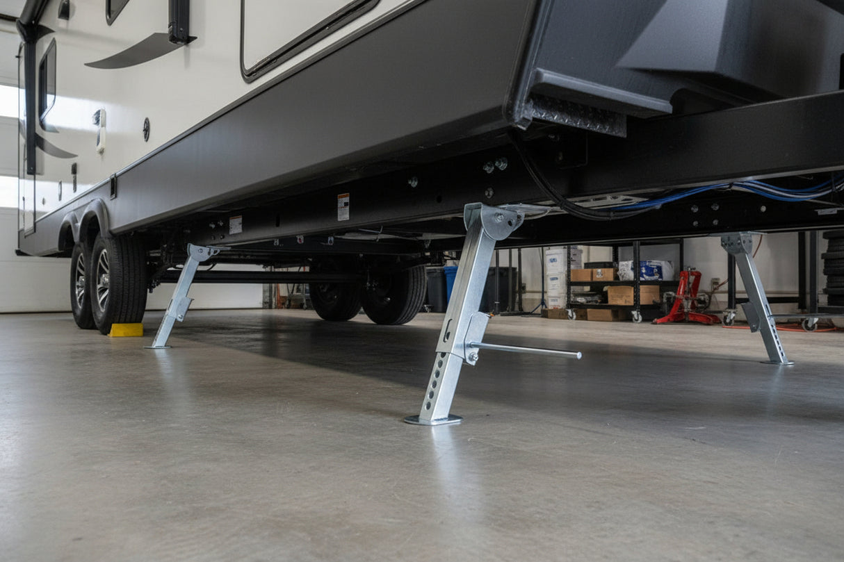 Leva di Azionamento per Piedini di Stazionamento Camper PDN709