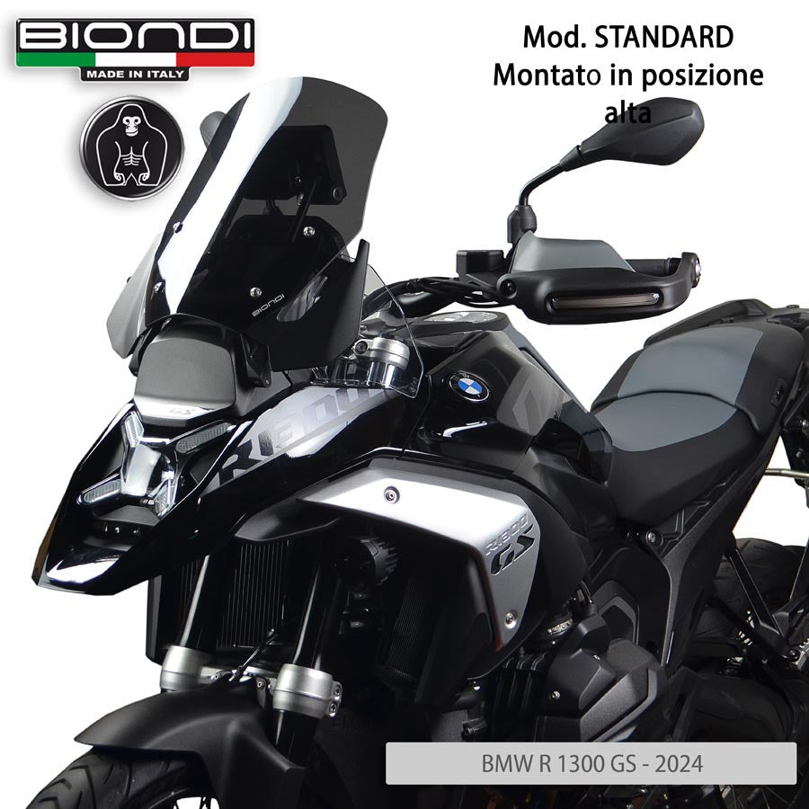 Biondi Cupolino Fumé Scuro Standard BMW R 1300 GS / R 1300 GS Adventure dal 2024