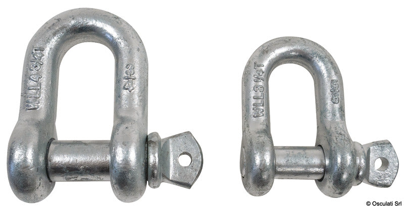 Osculati Grillo Zincato a Caldo Forgiato High Strength Perno 25 mm