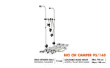 Fabbri Portabici Da Portellone BICI OK COMPATTO CAMPER 4 6201838