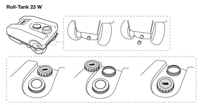 Fiamma Rolltank 23W 02428A01-