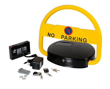 Barriera di parcheggio automatica con telecomando Batteria + Pannello solare 62108
