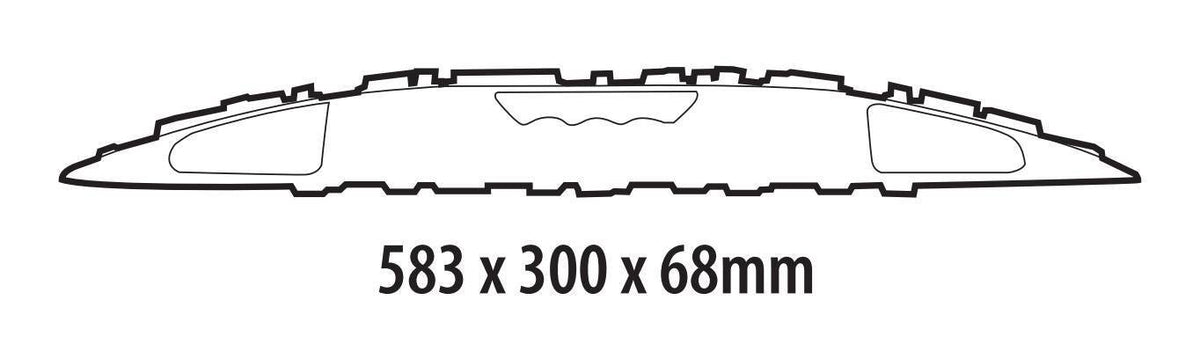 Lampa Compact Rescue Boards, set 2 piastre recupero 62116