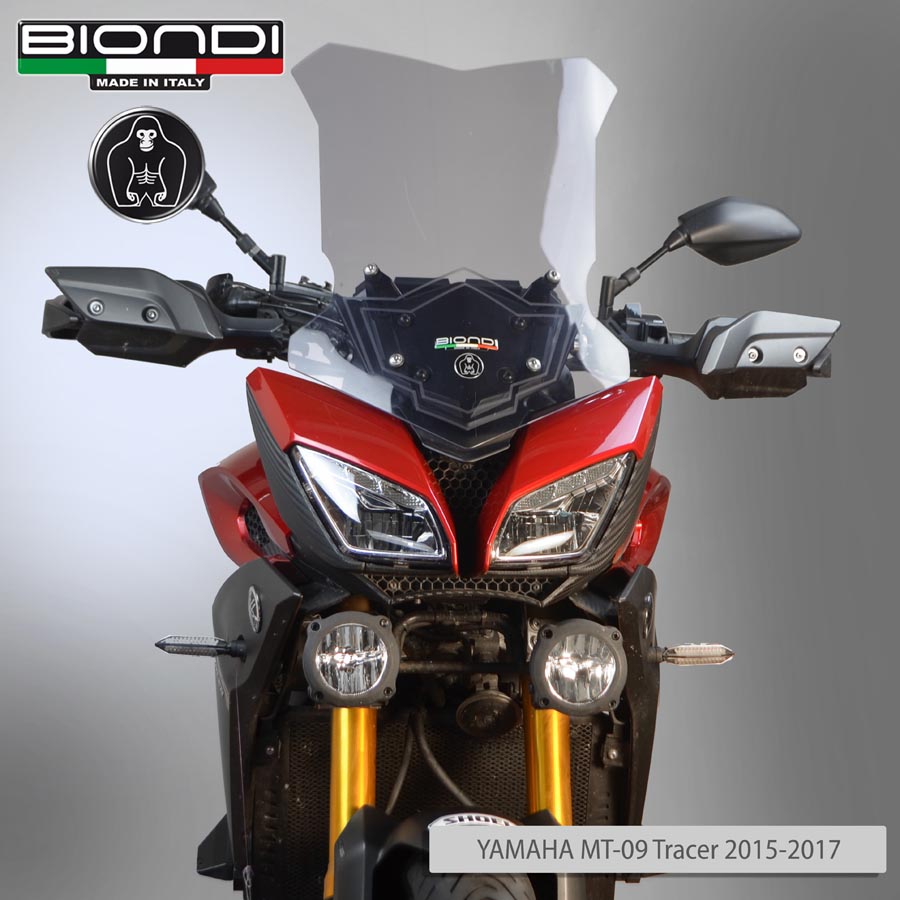 Biondi Cupolino Alto Fumé Chiaro Yamaha MT-09 Tracer 2015-2018 - Linea Gust