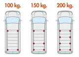Fabbri Allestimento Per Veicolo Commerciale ALU CARGO MIDI 180X145 6401473