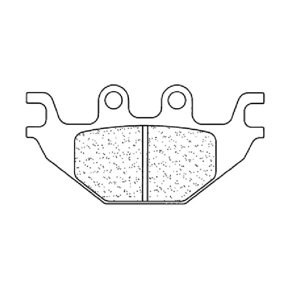 Pastillas de freno traseras Cl Brakes 1147X59 ADLY Sentinel 4T 220 CC 07/>